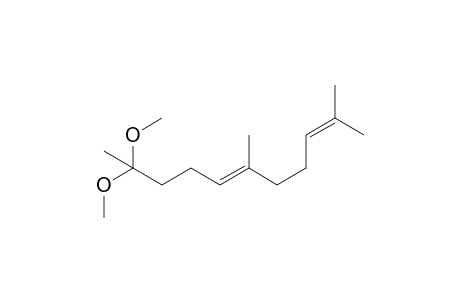 (E)-10,10-dimethoxy-2,6-dimethylundeca-2,6-diene