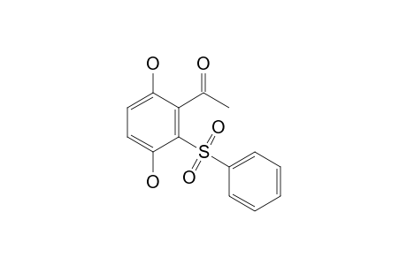 1-(2-Besyl-3,6-dihydroxy-phenyl)ethanone