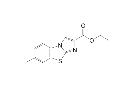 6-methylimidazo[2,1-b][1,3]benzothiazole-2-carboxylic acid ethyl ester