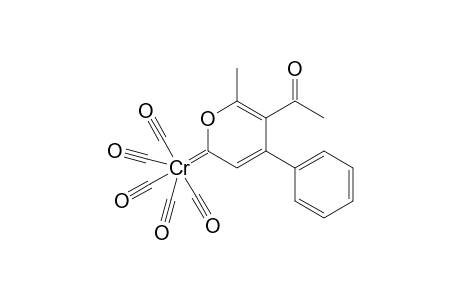 Pentacarbonyl-(5-Acetyl-6-methyl-4-phenyl-2H-pyran-2-ylidene)-chromium