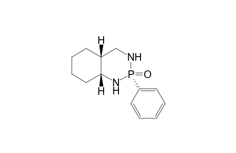 cis-(2R*,4aR*,8aR*)-2-phenyl-3,4,4a,5,6,7,8,8a-octahydro-1H-benzo[d][1,3,2]diazaphosphinine 2-oxide