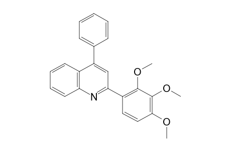 4-phenyl-2-(2,3,4-trimethoxyphenyl)quinoline