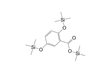 Benzoic acid, 2,5-bis(trimethylsiloxy)-, trimethylsilyl ester