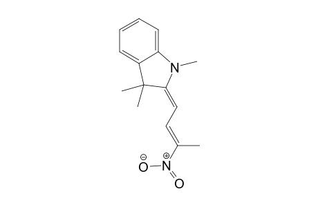 2,3-Dihydro-2-[(3-nitro)-2-butenylidene]-1,3,3-trimethyl-1H-indole