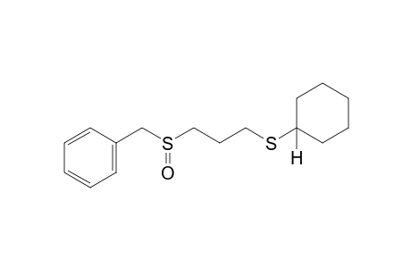 1-(benzylsulfinyl)-3-(cyclohexylthio)propane