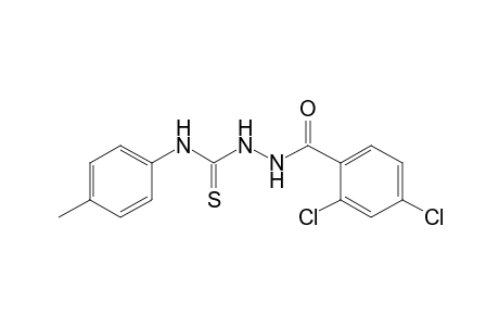 1-(2,4-dichlorobenzoyl)-3-thio-4-p-tolylsemicarbazide