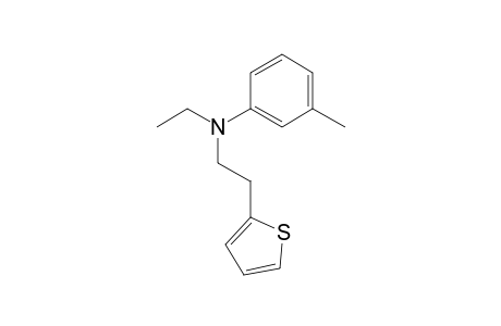 Ethylamine, N-ethyl-N-(3-methylphenyl)-2-(2-thiophenyl)-