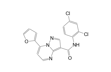 N-(2,4-dichlorophenyl)-7-(2-furyl)pyrazolo[1,5-a]pyrimidine-3-carboxamide