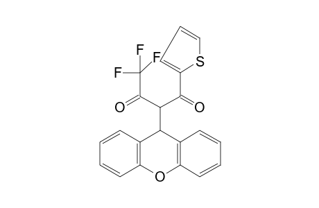 1-(2-thienyl)-4,4,4-trifluoro-2-(9-xanthenyl)-1,3-butanedione