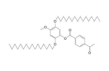 Poly(2,5-dihexadecyloxy-1,4-hydroquinone terephthalate)