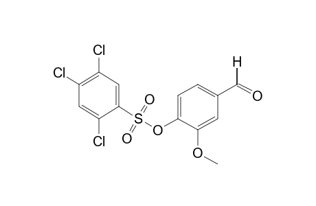 4-hydroxy-m-anisaldehyde, 2,4,5-trichlorobenzenesulfonate