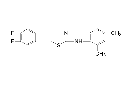 4-(3,4-difluorophenyl)-2-(2,4-xylidino)thiazole