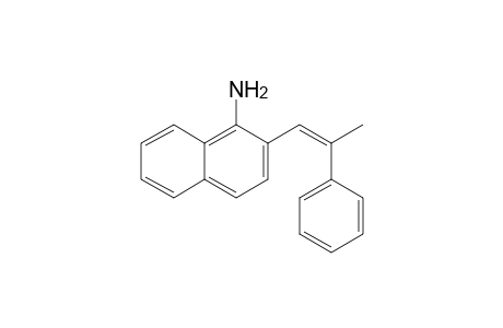 (Z)-2-(2-Phenylpropenyl)naphthalen-1-ylamine