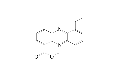 6-Ethylphenazine-1-carboxylic acid, methyl ester