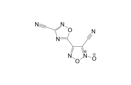 4-(3-cyano-1,2,4-oxadiazol-5-yl)-2-oxidanidyl-1,2,5-oxadiazol-2-ium-3-carbonitrile