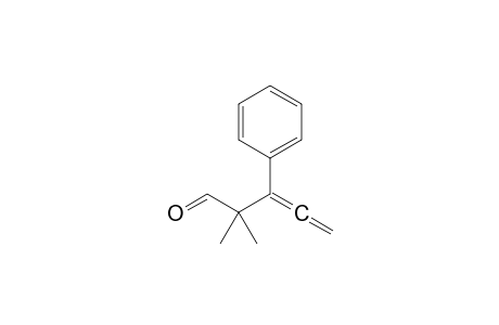 3-Phenyl-2,2-dimethylpenta-3,4-dienal
