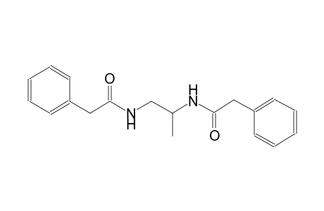 N-{1-methyl-2-[(phenylacetyl)amino]ethyl}-2-phenylacetamide