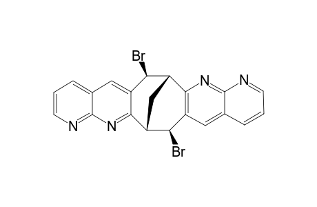 1,14-Dibromo-6,7,14,15-tetrahydro-7,15-methanocycloocta[1,2-b : 5,6-b]di(1',8'-naphthyridine)