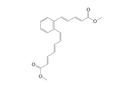 (2E,4E,6Z)-7-[2-[(1E,3E)-5-keto-5-methoxy-penta-1,3-dienyl]phenyl]hepta-2,4,6-trienoic acid methyl ester