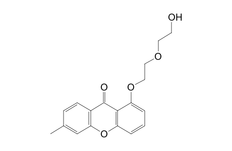 1-[2-(2-Hydroxyethoxy)ethoxy]-6-methyl-9-xanthenone