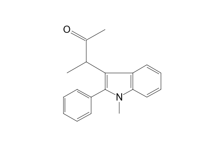 3-(1-methyl-2-phenylindol-3-yl)-2-butanone