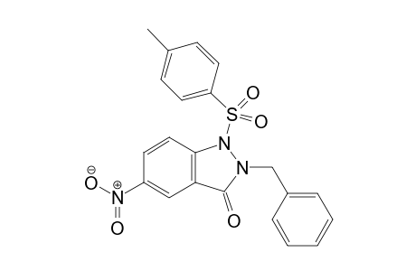 2-Benzyl-5-nitro-1-tosyl-1,2-dihydro-3H-indazol-3-one