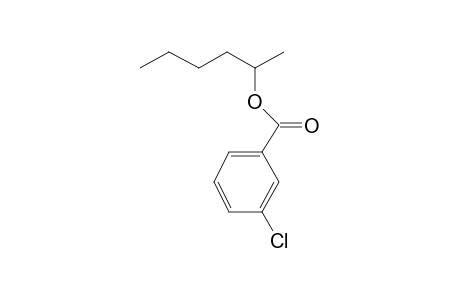 Hexan-2-yl 3-chlorobenzoate