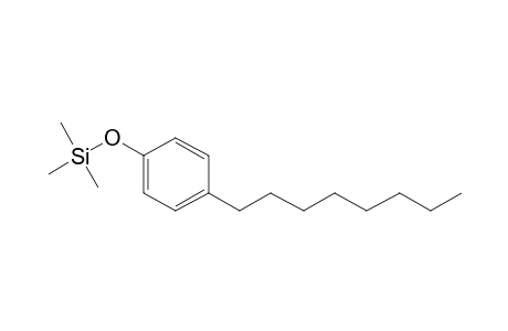 Phenol <4-octyl->, mono-TMS