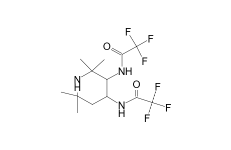 acetamide, 2,2,2-trifluoro-N-[2,2,6,6-tetramethyl-3-[(2,2,2-trifluoroacetyl)amino]-4-piperidinyl]-