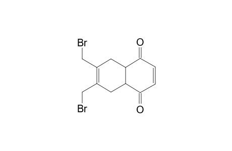1,4-Naphthalenedione,1,4,4a,5,8,8a-hexeahydro-6,7-di(bromomethyl)
