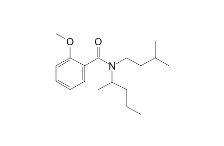 Benzamide, 2-methoxy-N-(2-pentyl)-N-(3-methylbutyl)-