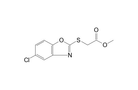 [(5-chloro-2-benzoxazolyl)thio]acetic acid, methyl ester