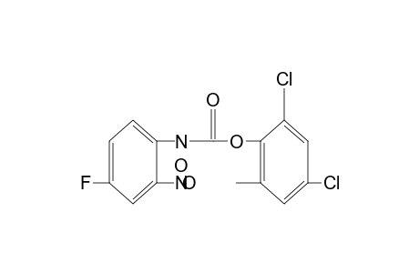 4-fluoro-2-nitrocarbanilic acid, 4,6-dichloro-o-tolyl ester