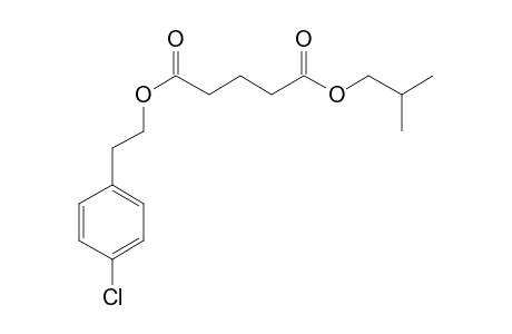 Glutaric acid, 2-(4-chlorophenyl)ethyl isobutyl ester