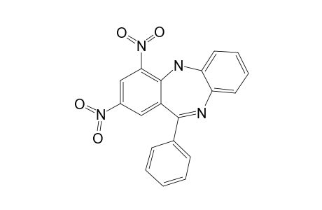 2,4-Dinitro-11-phenyl-5H-dibenzo[B,E][1,4]diazepine