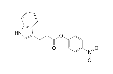 (4-nitrophenyl) 3-(1H-indol-3-yl)propanoate