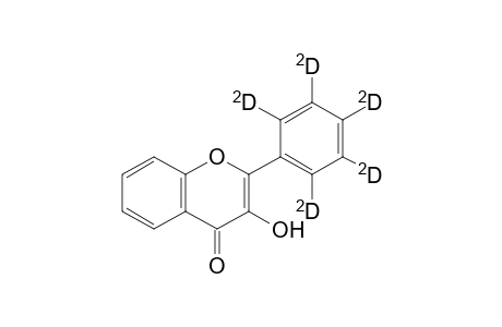 4H-1-Benzopyran-4-one, 3-hydroxy-2-(phenyl-D5)-