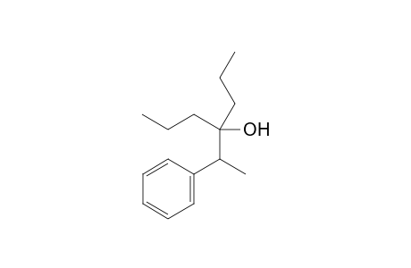 4-(1-Phenylethyl)-4-heptanol