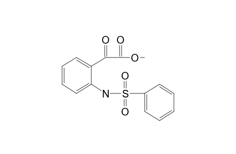 [o-(BENZENESULFONAMIDO)PHENYL]GLYOXYLIC ACID, METHYL ESTER