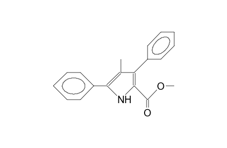 4-Methyl-3,5-diphenyl-1H-pyrrole-2-carboxylic acid, methyl ester