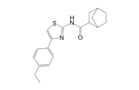 N-[4-(4-ethylphenyl)-1,3-thiazol-2-yl]bicyclo[2.2.1]heptane-2-carboxamide