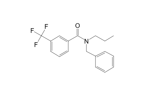 Benzamide, 3-trifluoromethyl-N-benzyl-N-propyl-