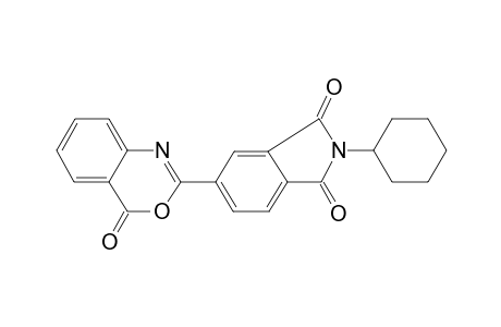2-Cyclohexyl-5-(4-oxo-4H-benzo[d][1,3]oxazin-2-yl)-isoindole-1,3-dione