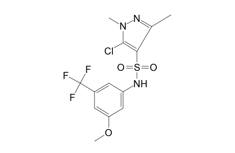 5-CHLORO-1,3-DIMETHYL-5'-METHOXY-alpha,alpha,alpha-TRIFLUOROPYRAZOLE-4-SULFONO-m-TOLUIDIDE