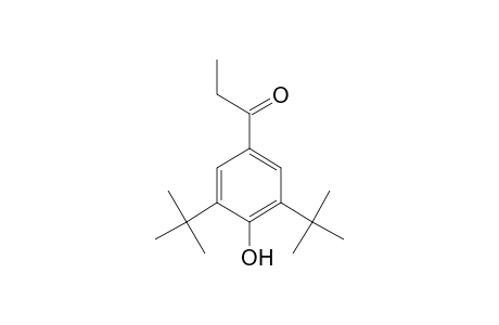 3',5'-Di-tert-butyl-4'-hydroxy-propiophenone