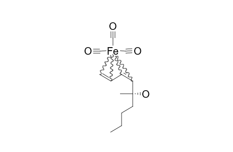 (4RS,5RS)-(E)-TRICARBONYL-[1-4-ETA-5-METHYL-1,3-NONADIEN-5-OL]-IRON