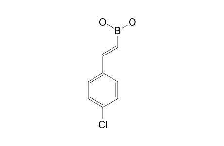 (E)-(4-CHLOROPHENYL)-ETHENEBORONIC-ACID