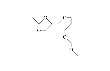 1,4-Anhydro-2-deoxy-3-O-(methoxymethyl)-5,6-O-(1-methylethyliden)-D-xylo-hex-1-enitol