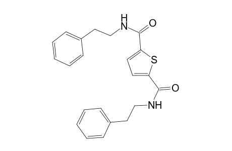 2-N,5-N-diphenethylthiophene-2,5-dicarboxamide
