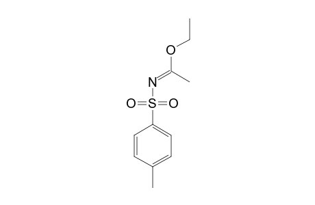 N-(p-tolylsulfonyl)acetimidic acid, ethyl ester